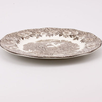 4 zeer grote Engelse borden/schalen Woodland Enoch Wedgwood