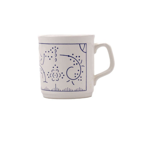 Tasse/Mug Boch décor Copenhague blanc