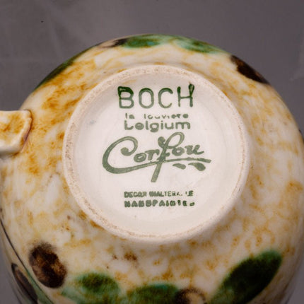 Complete koffieset voor 10 personen van Boch, Corfu-serie