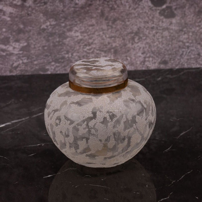 Pot avec couvercle Carlo Buffetti en verre