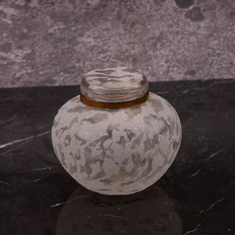 Pot avec couvercle Carlo Buffetti en verre