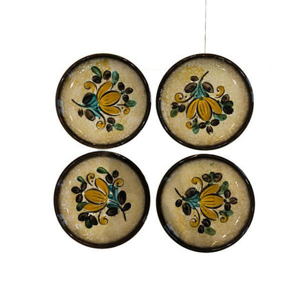 4 assiettes à dessert Boch collection Corfou