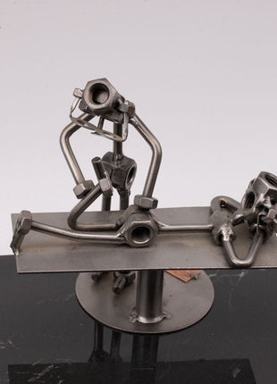 Figurine Hinz & Kunst kinésithérapeute en acier