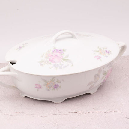 Grand plat/soupière avec couvercle en porcelaine Rosenthal
