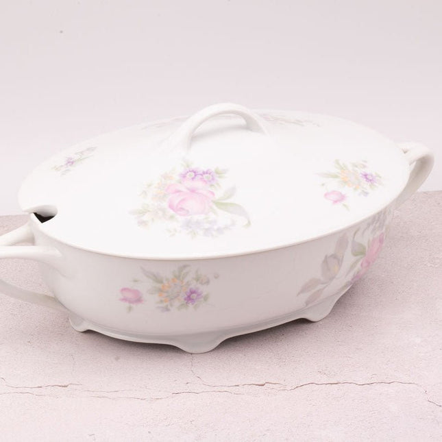 Grand plat/soupière avec couvercle en porcelaine Rosenthal