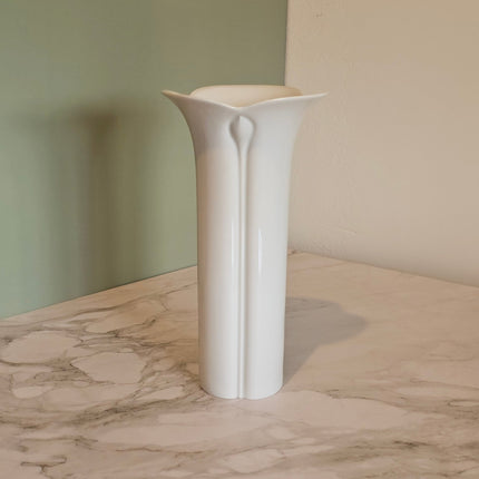 Vase en porcelaine blanche Arzberg Corso Cnopsa