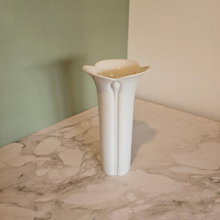 Vase en porcelaine blanche Arzberg Corso Cnopsa