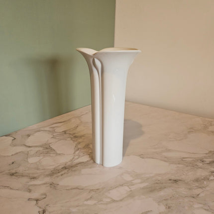 Vase en porcelaine blanche Arzberg Corso Cnopsa