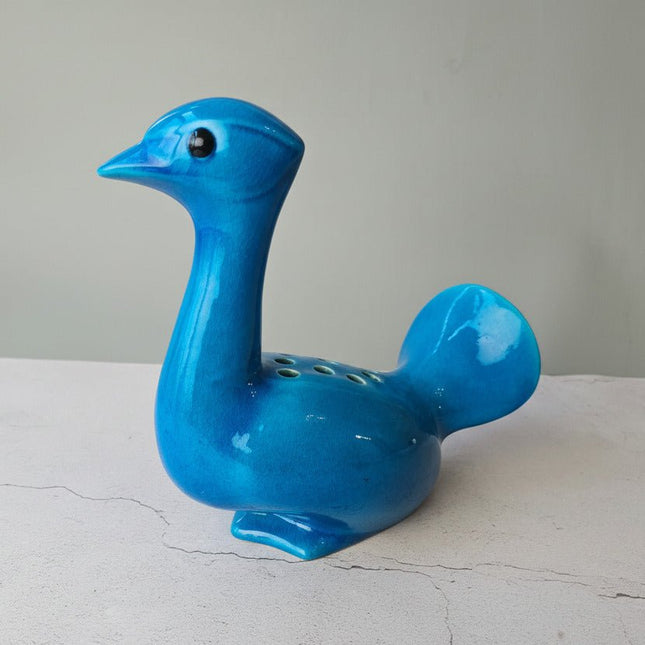Pique-fleur canard en céramique Georges Cassin
