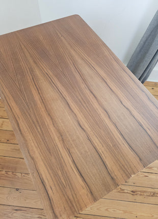 Table d'appoint vintage à double plateau style scandinave