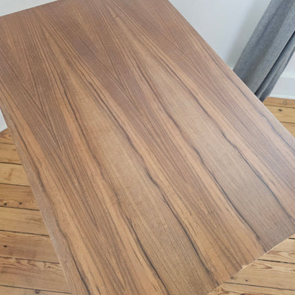 Table d'appoint vintage à double plateau style scandinave