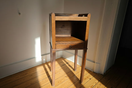 Table d'appoint bois massif - Style Louis XVI