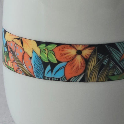 Duo de petits vases blancs en porcelaine collection Toucan de Pillivuyt