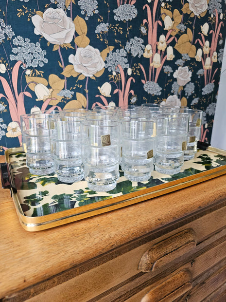 Verres à eau Durobor vintage - Pièce belge authentique à l'unité