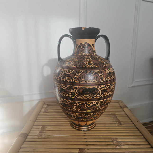 Amphore corinthienne Britsh Museum - Copie signée