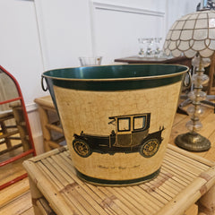 Cache-pot déco ovale vintage - Packard Coupé 1915