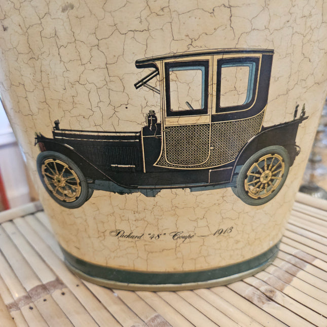 Cache-pot déco ovale vintage - Packard Coupé 1915