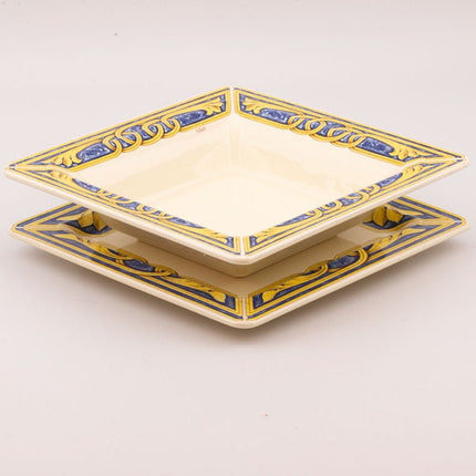 Service de table vintage Tiffany 4 personnes - porcelaine italienne - 18 pièces