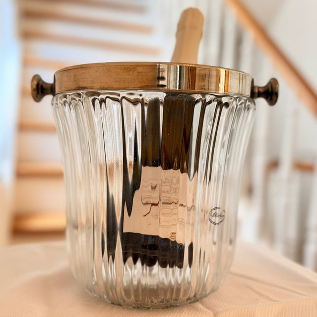 Seau à champagne vintage Sheraton Silverplate
