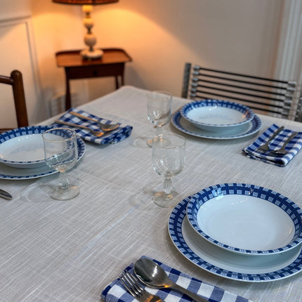 Service 18 assiettes en porcelaine Seltmann Weiden Bavaria - 6 assiettes plates, creuse et dessert