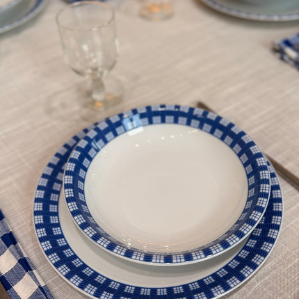 Service 18 assiettes en porcelaine Seltmann Weiden Bavaria - 6 assiettes plates, creuse et dessert