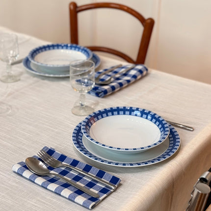Service 18 assiettes en porcelaine Seltmann Weiden Bavaria - 6 assiettes plates, creuse et dessert