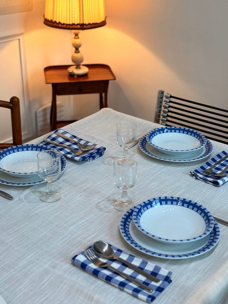 Service 6 assiettes en porcelaine Seltmann Weiden Bavaria - 6 assiettes plates, creuse et dessert