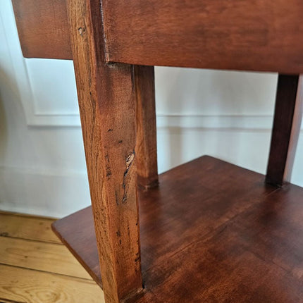 Wooden side table