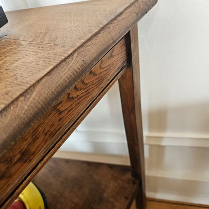 Unique wooden side table