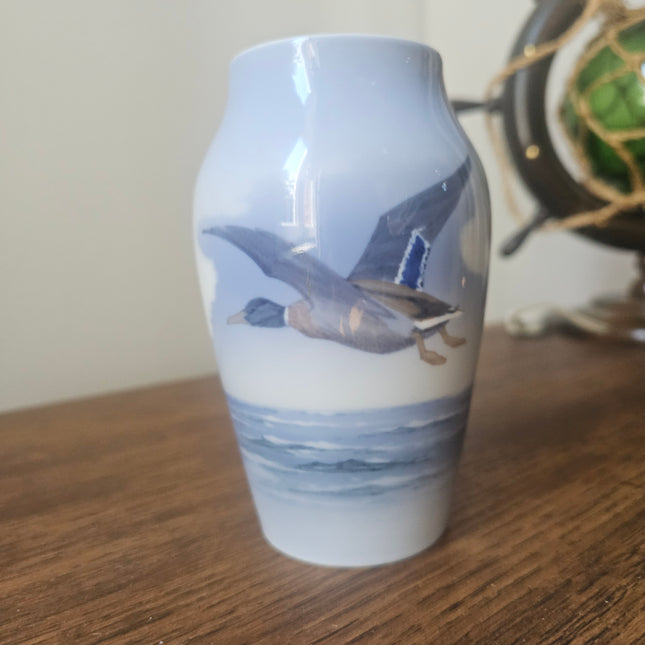 Vase canard colvert Royal Copenhagen - Modèle 1087