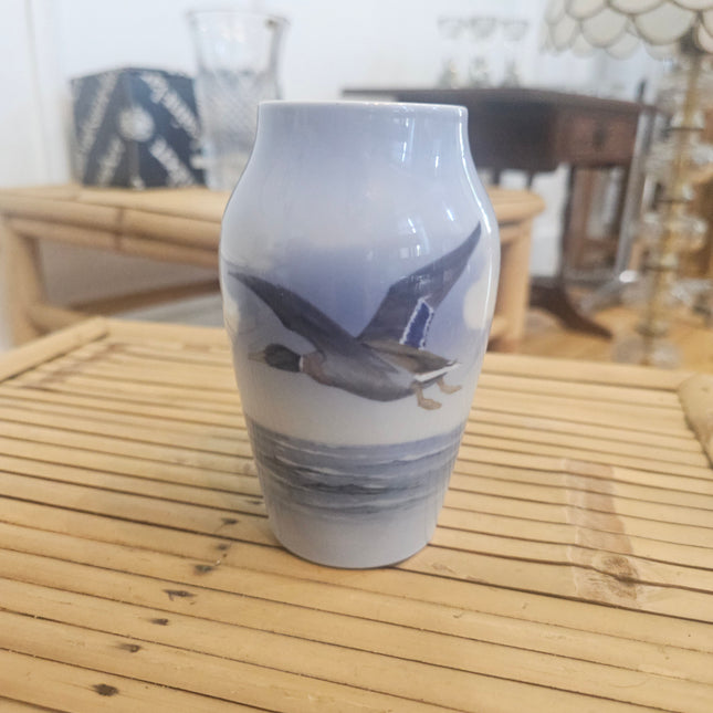 Vase canard colvert Royal Copenhagen - Modèle 1087