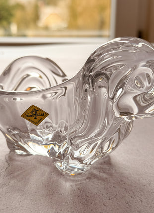 Vide-poche en forme de chien en cristal Vannes-le-Châtel