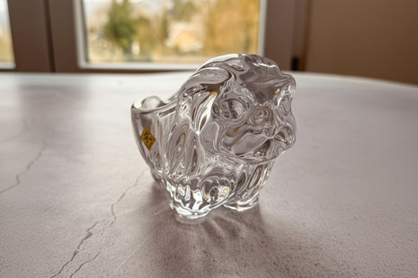 Vide-poche en forme de chien en cristal Vannes-le-Châtel