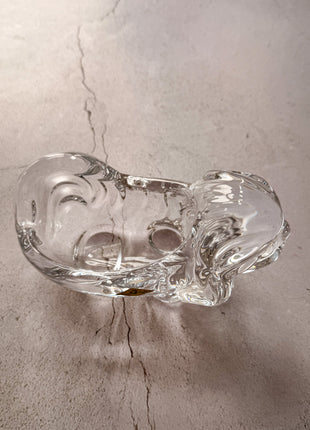 Figurine en cristal Vannes-le-Châtel pekinois