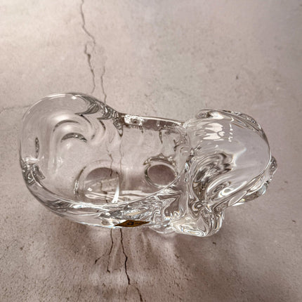 Figurine en cristal Vannes-le-Châtel pekinois
