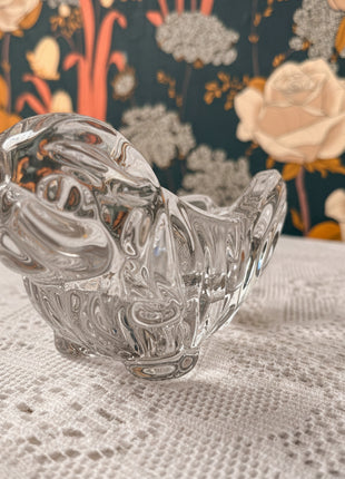 Figurine en cristal Vannes-le-Châtel pekinois