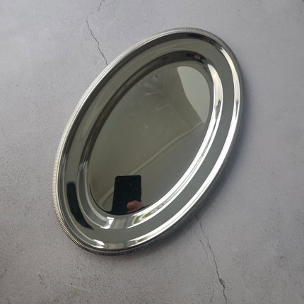 Service en inox Létang & Rémy - Saucière et 3 plats
