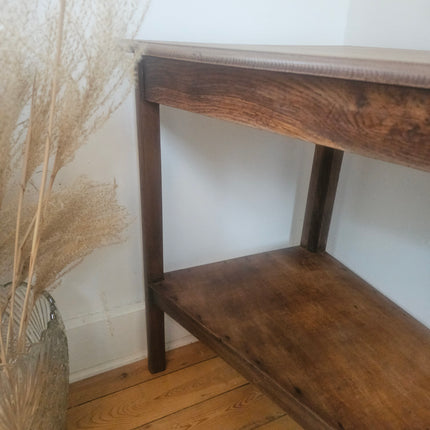 Unique wooden side table
