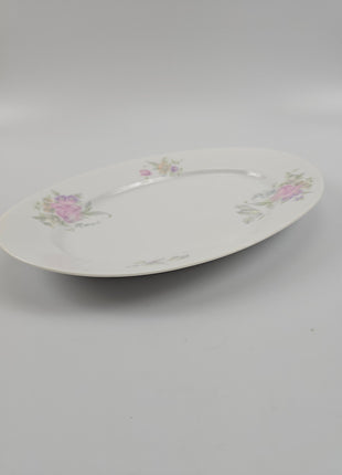 Plat ovale (37 cm) en porcelaine Rosenthal