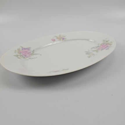 Plat ovale (37 cm) en porcelaine Rosenthal