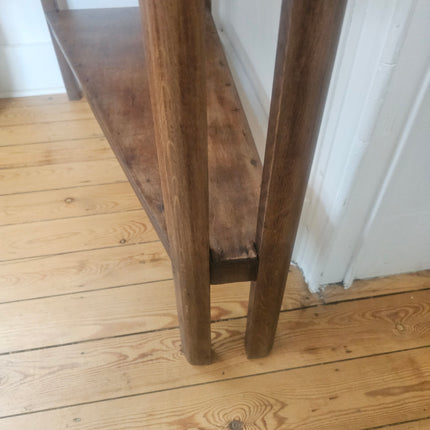 Unique wooden side table