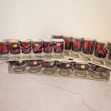 Lot de 3x6 verres (blanc, rouge,coupe) Luminarc collection Suède modèle Cavalier