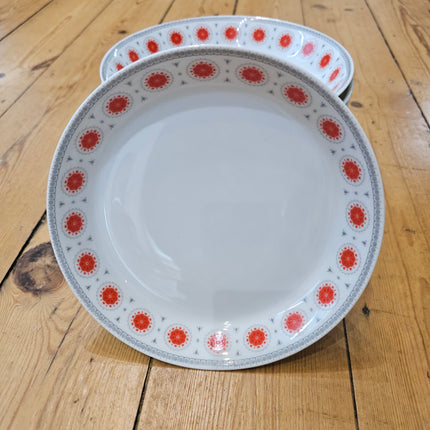 11 assiettes creuses vintage en porcelaine Johann Seltmann - Années 70