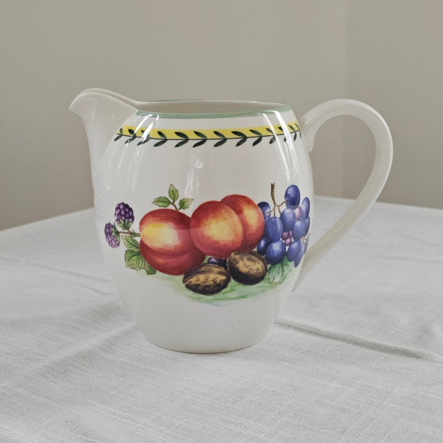 Cruche en porcelaine Villeroy & Boch de la collection French Garden Fleurence