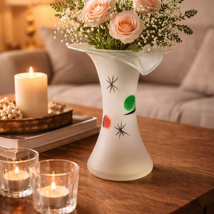 Vase en verre dépoli Mäser collection Vario Première