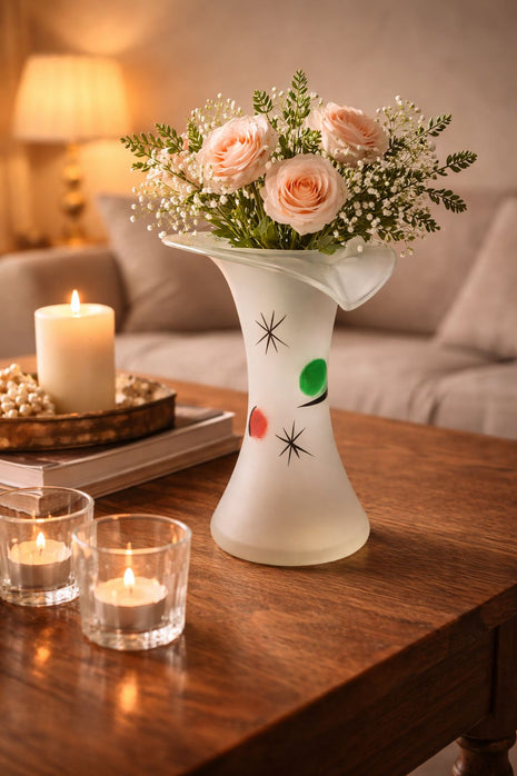 Vase en verre dépoli Mäser collection Vario Première