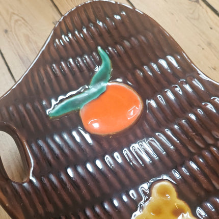 Vintage ceramic tray from Vallauris