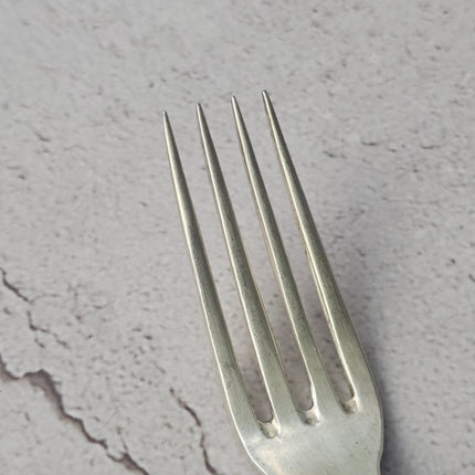 Lot de 6 fourchettes à dessert en métal argenté