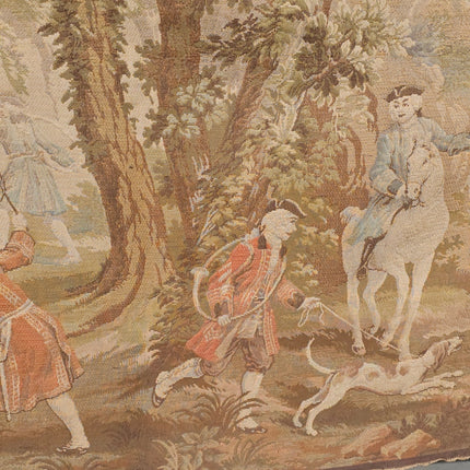 Tapisserie Jules Pansu - Scène de chasse Louis XV - 250 x 175 cm