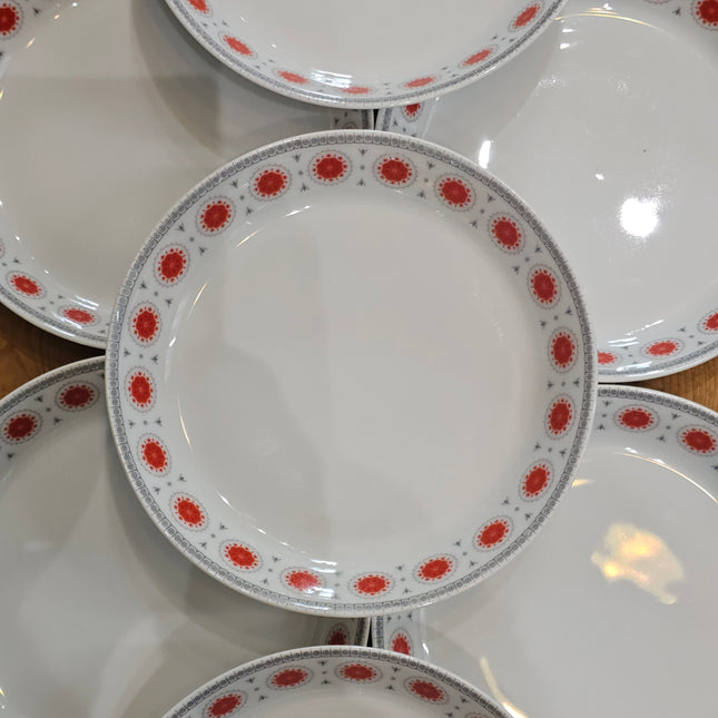 11 assiettes creuses vintage en porcelaine Johann Seltmann - Années 70